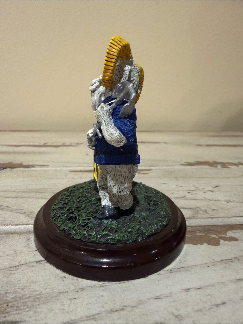 Vintage Navy USNA Bill the Goat Mini Figurine - Picture 2 of 8
